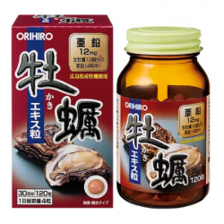 Tinh chất hàu tươi Orihiro - thải độc gan, bổ dương - 120 viên