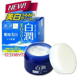 Kem làm trắng, dưỡng ẩm ban đêm Rohto Hada Labo Shirojyun 50g