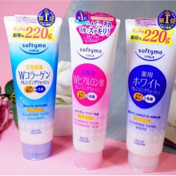 Sữa rửa mặt Kose softymo white 190g