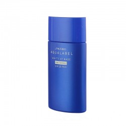 Kem lót Shiseido aqualabel White up Base màu xanh