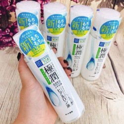 Nước hoa hồng Hada Labo Gokujyun Super Hyaluronic Acid màu trắng dưỡng ẩm