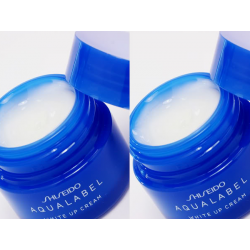 Kem dưỡng Shiseido Aqualabel White up Cream màu xanh