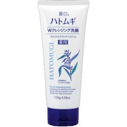 Sữa rửa mặt chiết xuất ý dĩ Hatomugi Naturie 130g