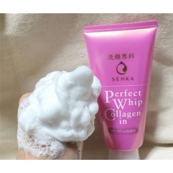 Sữa rửa mặt Senka Perfect Whip Collagen in 120g