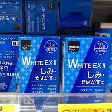 Viên uống trắng da trị nám White EX 270 viên 1000mg 