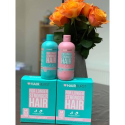 Bộ dầu gội Xả HairBurst For Longer Stronger cải thiện rụng tóc