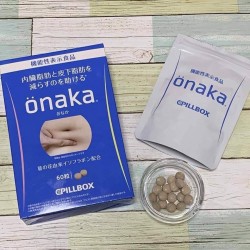 Viên uống giảm mỡ bụng Onaka Pillbox Nhật Bản 60 viên