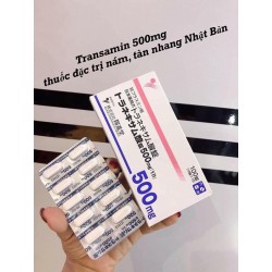 Viên uống trắng da trị nám Transamin 500g Nhật Bản