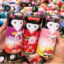 Trà xanh gạo lứt búp bê Maiko Nhật Bản