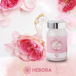Viên uống thơm cơ thể Hebora Sakura 60 viên Nhật Bản 