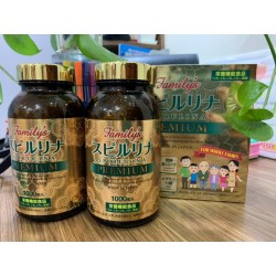 Tảo xoắn cao cấp Family’s Spirulina Premium 2000 viên (2 lọ x 1000 viên)