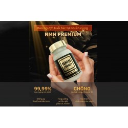 NMN Premium 25600+ - Viên Uống Hỗ Trợ Chống Lão Hóa Da | Hộp 1 lọ x 80 viên