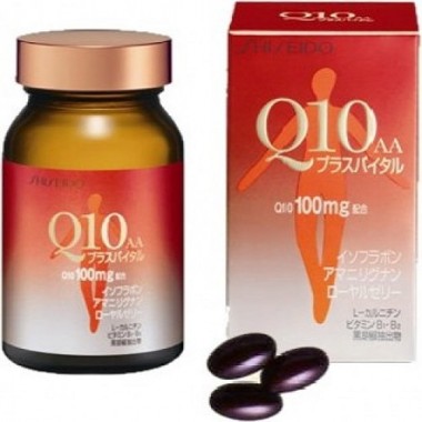 Viên uống đẹp da, chống nhăn Shiseido Q10 Shiny Beauty - 60 viên