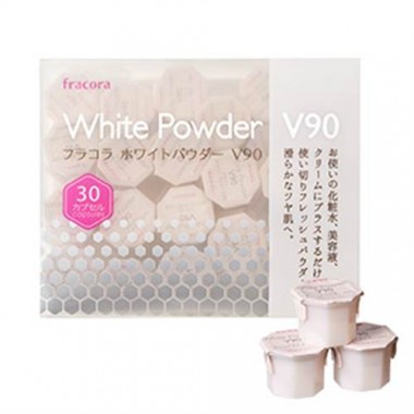 Bột dưỡng trắng da Fracora White Powder V90
