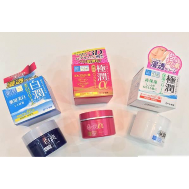 Kem làm trắng, dưỡng ẩm ban đêm Rohto Hada Labo Shirojyun 50g