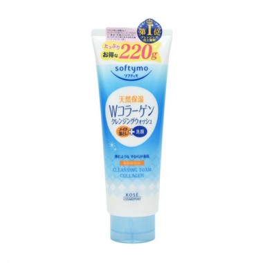 Sữa rửa mặt kose softymo collagen 220g