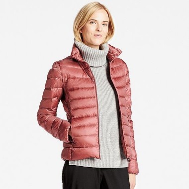 Áo lông vũ siêu nhẹ Uniqlo không mũ của nữ