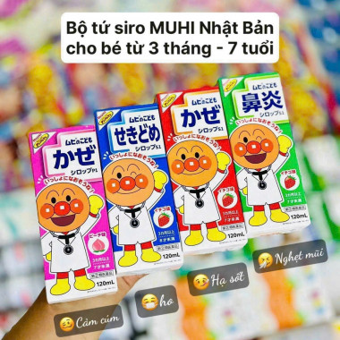 Siro trị ho cho bé Muhi 120ml