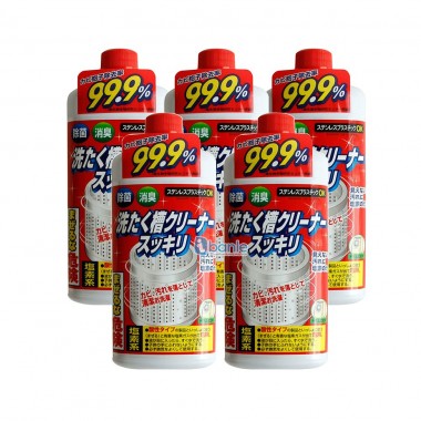 Nước tẩy vệ sinh lồng máy giặt Rocket 99,9% Nhật Bản