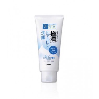 Sữa rửa mặt Hada Labo Gokujyun Face Wash màu trắng