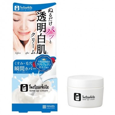 Kem dưỡng trắng da Instawhite tone up cream Meishoku 50g
