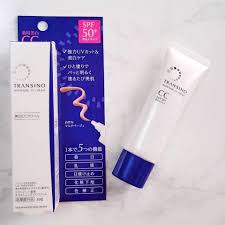 Kem trang điểm dưỡng trắng Transino Whitening CC Cream 30g của Nhật Bản