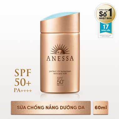 Kem chống nắng Anessa Perfect UV Sunscreen Skincare Milk SPF50+ PA++++
