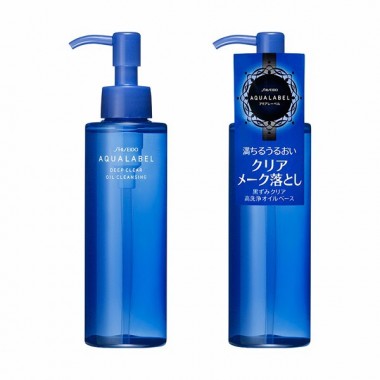Dầu tẩy trang Shiseido Aqualabel màu xanh 150ml