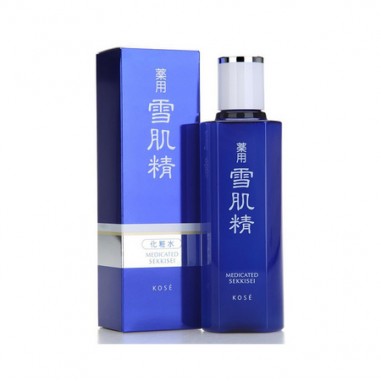 Nước hoa hồng trắng da Kose Sekkisei Medicated 140ml