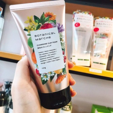 Sửa Rửa Mặt Thảo Mộc Botanical Marche 120g Nhật Bản