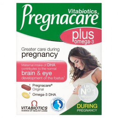 Vitamin tổng hợp cho bà bầu Pregnacare Plus Omega 3 hộp 56 viên