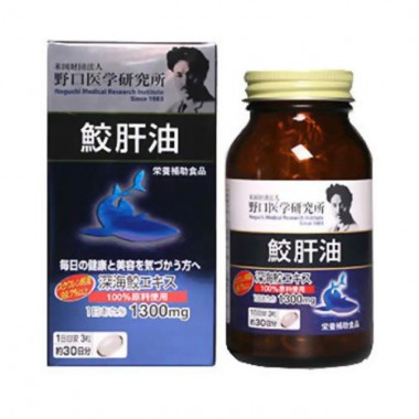 Viên uống Dầu Gan Cá Noguchi 1300mg Nhật Bản 90 viên