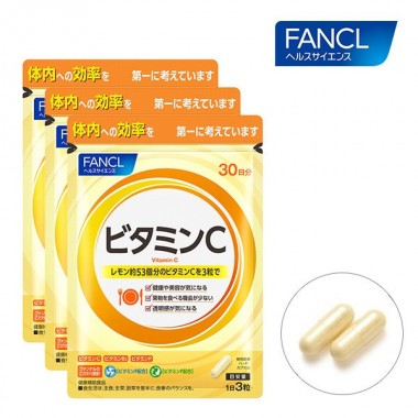 Viên uống bổ sung vitamin C và vitamin P Fancl Beauty Supplement 90 viên