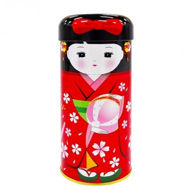 Trà xanh gạo lứt búp bê Maiko Nhật Bản