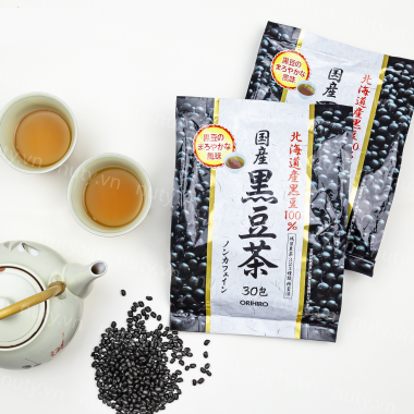 Trà đậu đen hỗ trợ thanh lọc cơ thể làm đẹp da Orihiro 30 gói